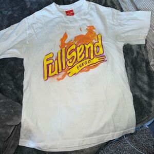Full Send Takis LE White Tee